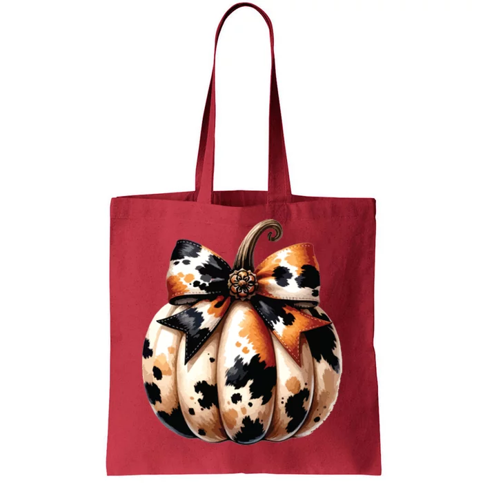 Coquette Pumpkin Tote Bag