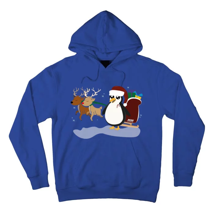 Christmas Penguin Christmas Gift Tall Hoodie