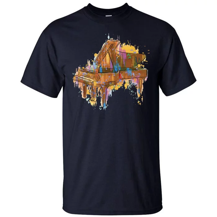 Colorful Piano Tall T-Shirt