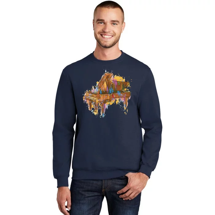 Colorful Piano Tall Sweatshirt