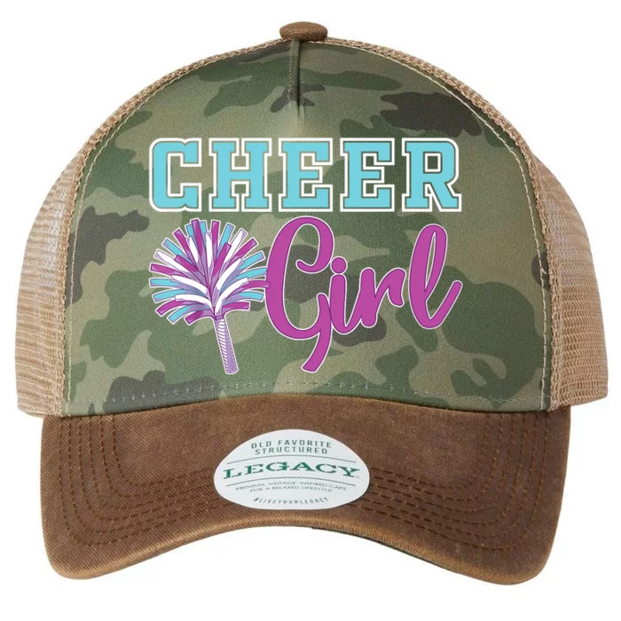 Cheerleader Practice Cheer Girl Wo Cheering Cheerleading Legacy Tie Dye Trucker Hat