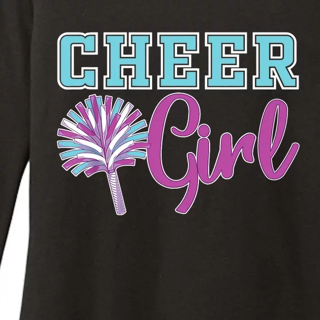 Cheerleader Practice Cheer Girl Wo Cheering Cheerleading Womens CVC Long Sleeve Shirt