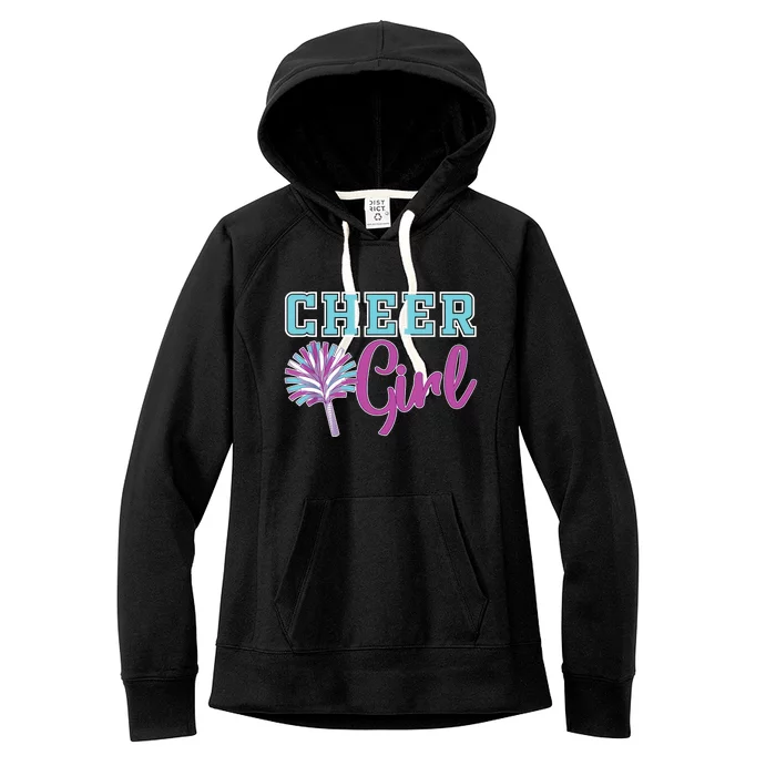 Cheerleader Practice Cheer Girl Wo Cheering Cheerleading Women's Fleece Hoodie