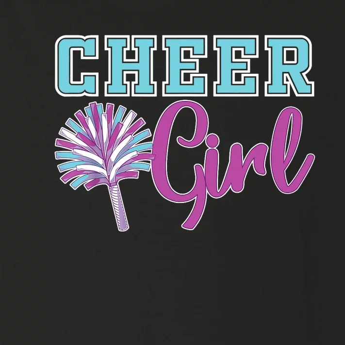 Cheerleader Practice Cheer Girl Wo Cheering Cheerleading Toddler Long Sleeve Shirt