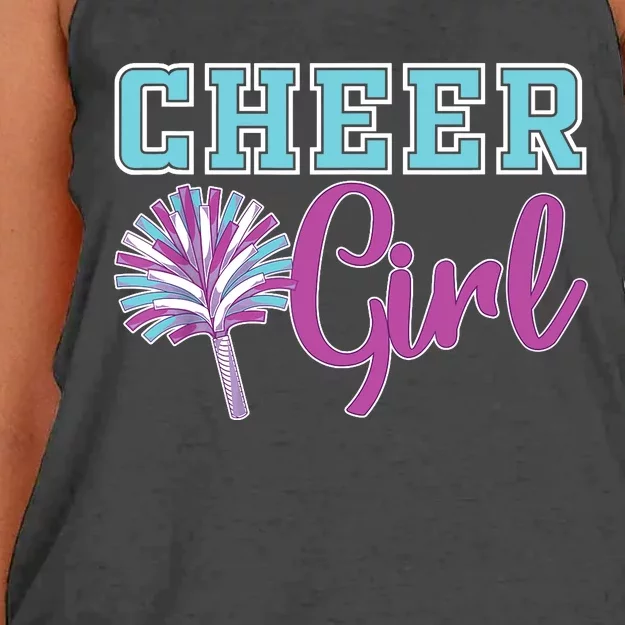 Cheerleader Practice Cheer Girl Wo Cheering Cheerleading Women's Knotted Racerback Tank