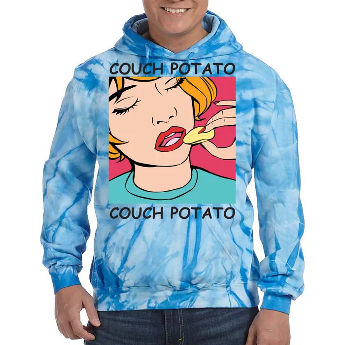 Couch Potato Tie Dye Hoodie