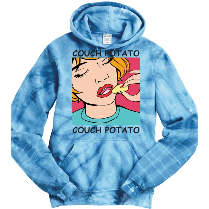 Couch Potato Tie Dye Hoodie