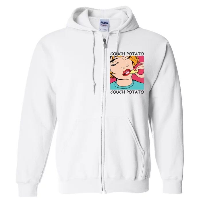 Couch Potato Full Zip Hoodie