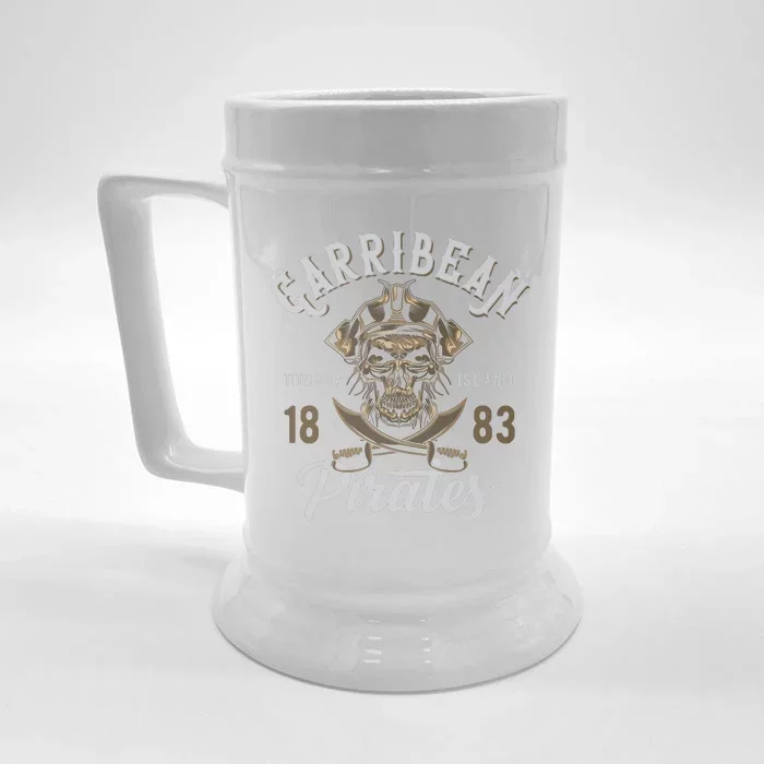 Carribean Pirates Front & Back Beer Stein