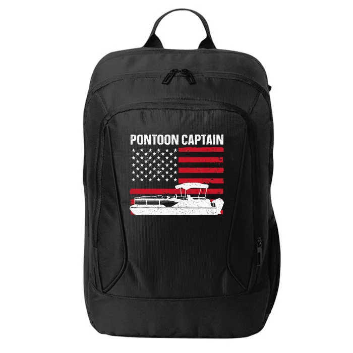 Cool Pontoon Captain Art Pontoon Boat Captain City Backpack