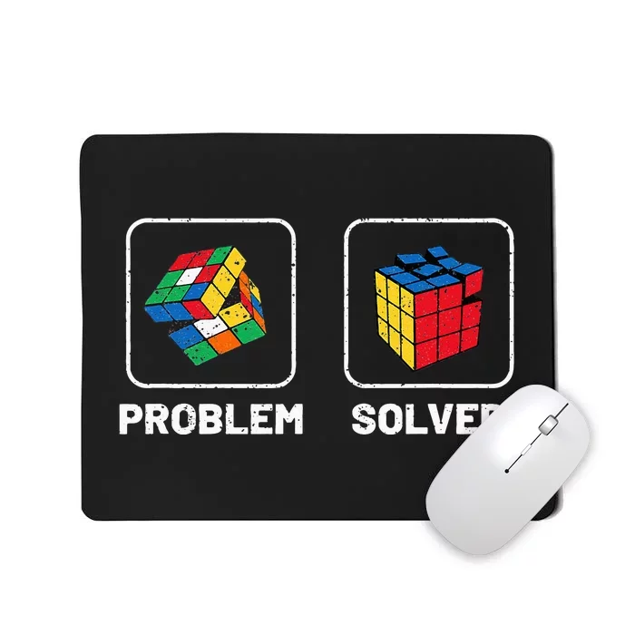 Competitive Puzzle Cube Problem Solved Speed Cubing Mousepad