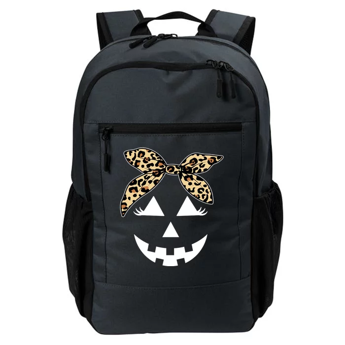 Cheetah Pumpkin Cute Halloween Daily Commute Backpack