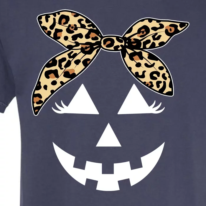 Cheetah Pumpkin Cute Halloween Garment-Dyed Heavyweight T-Shirt