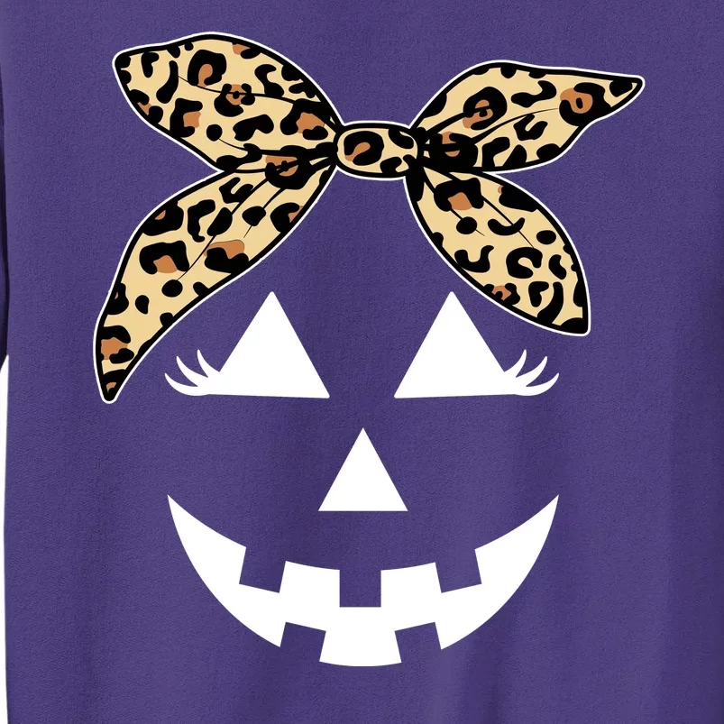 Cheetah Pumpkin Cute Halloween Sweatshirt