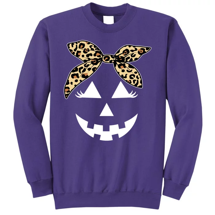 Cheetah Pumpkin Cute Halloween Sweatshirt