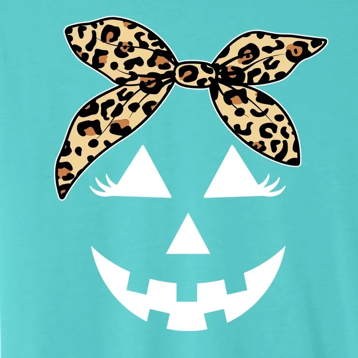 Cheetah Pumpkin Cute Halloween ChromaSoft Performance T-Shirt