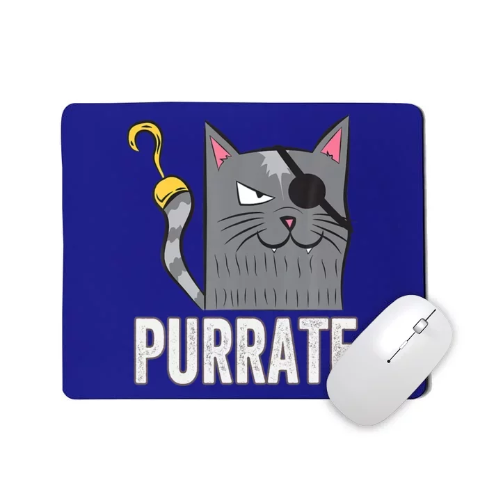 Cat Pirate Cats Halloween Cat Lover Gift Mousepad