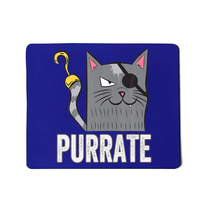 Cat Pirate Cats Halloween Cat Lover Gift Mousepad