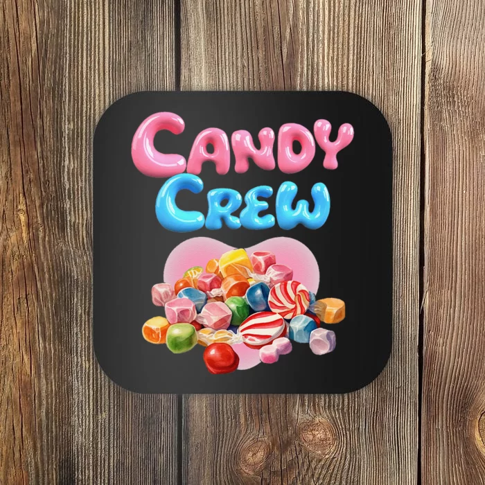 Candy Party Crew Lover Halloween Party Cute Trick Or Treat. Coaster