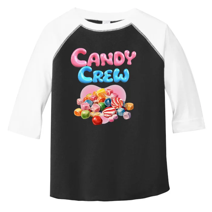 Candy Party Crew Lover Halloween Party Cute Trick Or Treat. Toddler Fine Jersey T-Shirt