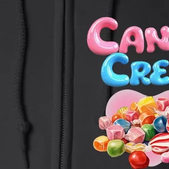 Candy Party Crew Lover Halloween Party Cute Trick Or Treat. Full Zip Hoodie