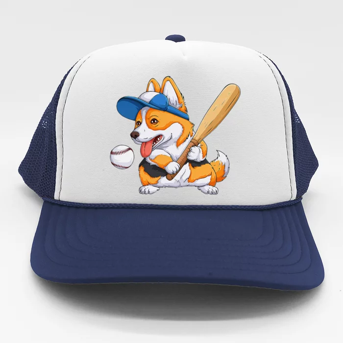 Corgi Puppy Corgi Baseball For Pet Lovers Women Trucker Hat