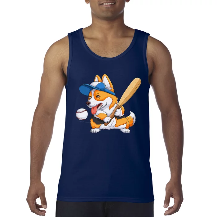 Corgi Puppy Corgi Baseball For Pet Lovers Women Tank Top