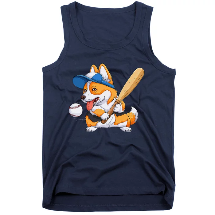 Corgi Puppy Corgi Baseball For Pet Lovers Women Tank Top