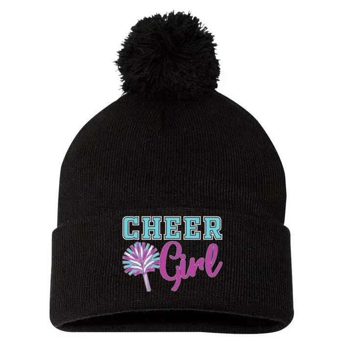 Cheerleader Practice Cheer  Cheering Cheerleading Pom Pom 12in Knit Beanie