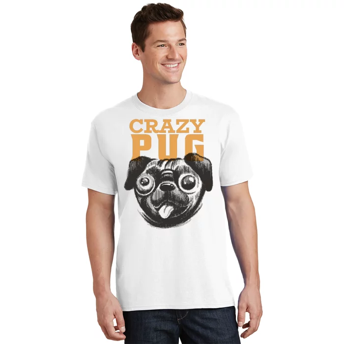 Crazy Pug T-Shirt