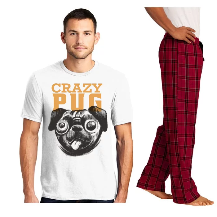 Crazy Pug Pajama Set