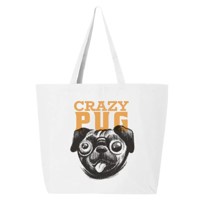 Crazy Pug 25L Jumbo Tote