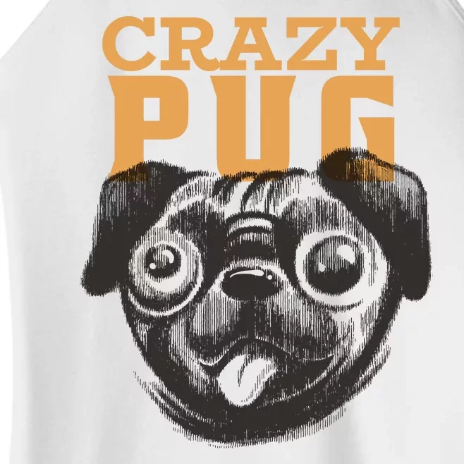 Crazy Pug Women’s Perfect Tri Rocker Tank