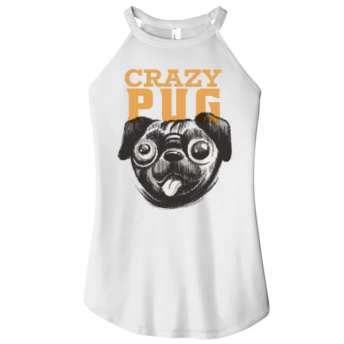 Crazy Pug Women’s Perfect Tri Rocker Tank