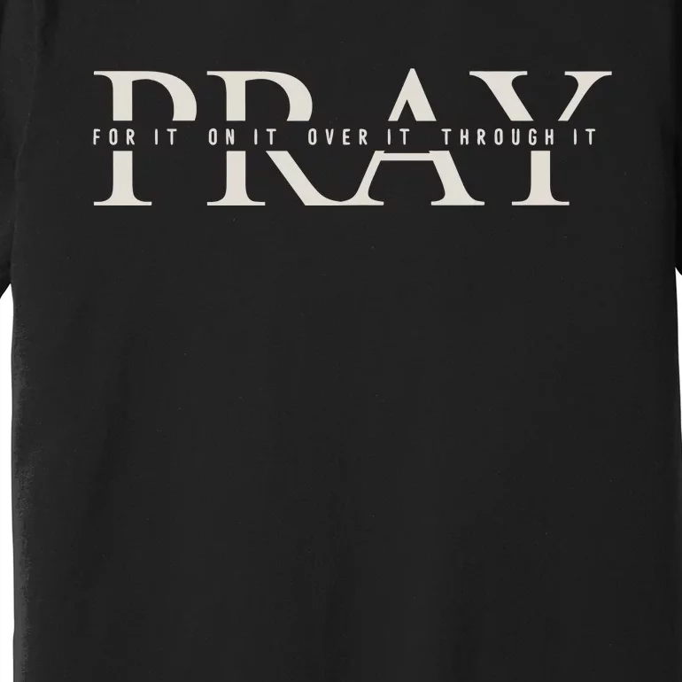 Christian Pray Premium T-Shirt