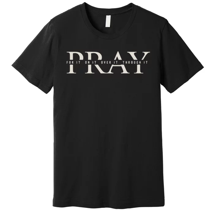 Christian Pray Premium T-Shirt