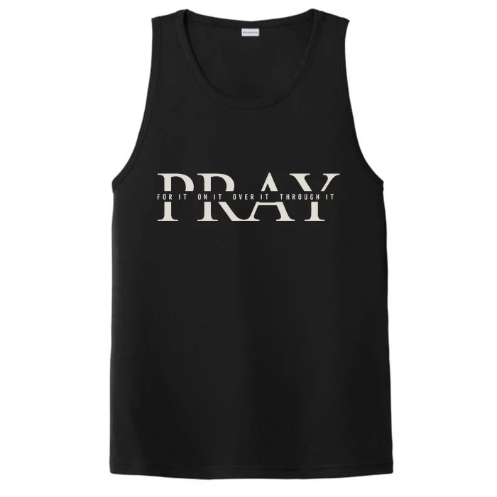 Christian Pray Performance Tank