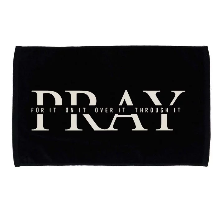 Christian Pray Microfiber Hand Towel