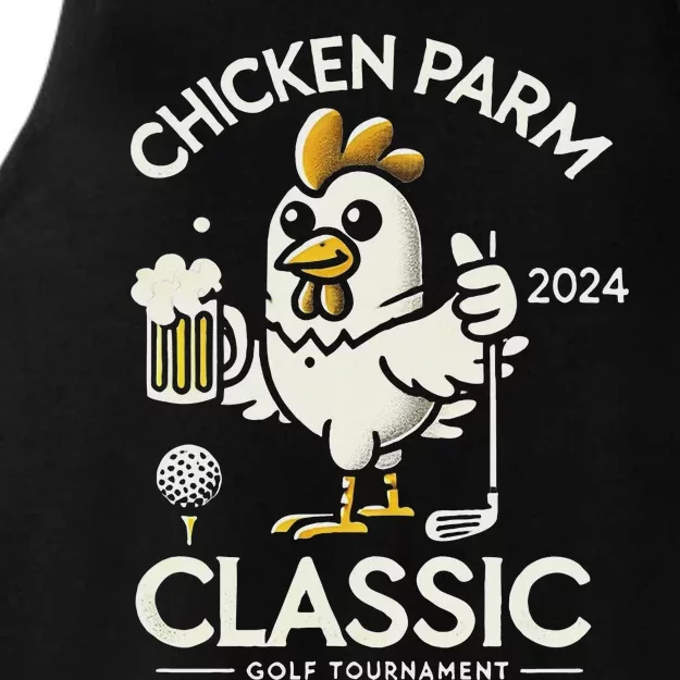 Chicken Parm Classic Ladies Tri-Blend Wicking Tank