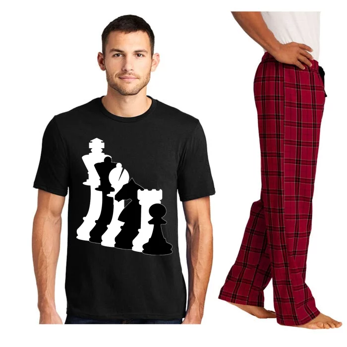 Chess Pieces, Chess Lover, Titled Chess Player, Chess Master Pajama Set