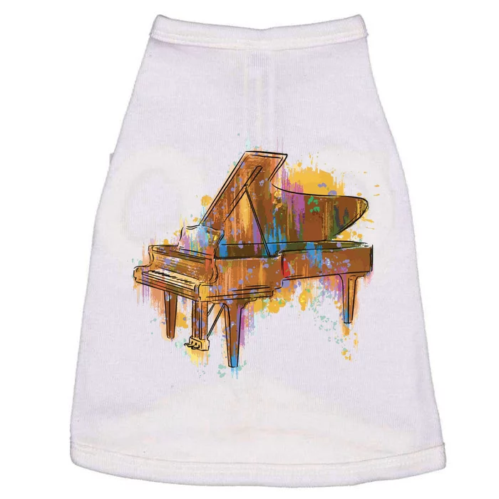 Colorful Piano Doggie Tank