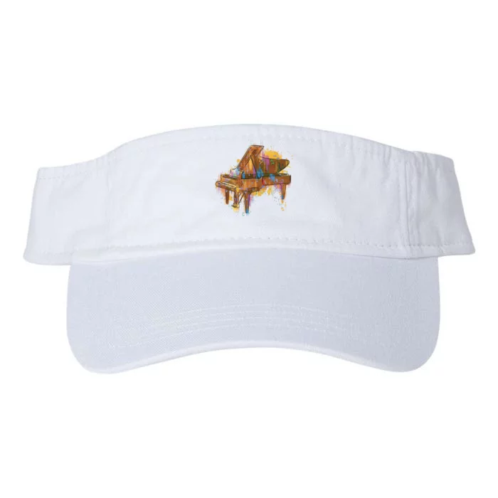 Colorful Piano Valucap Bio-Washed Visor