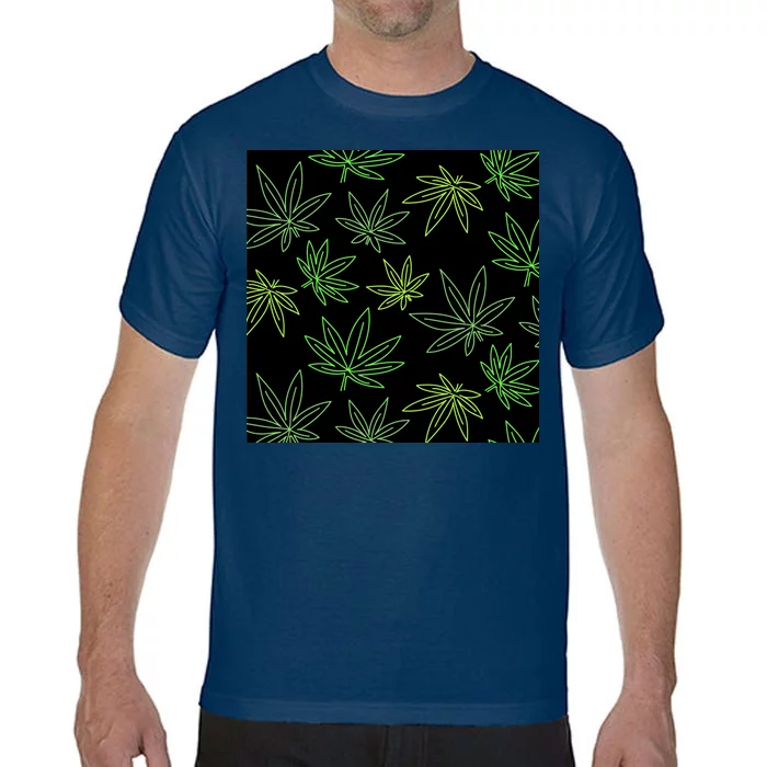 Cannabis Pattern Comfort Colors T-Shirt