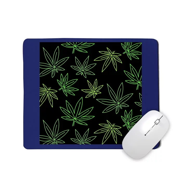 Cannabis Pattern Mousepad