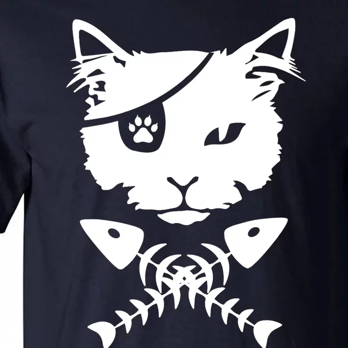 Cute pirate cat funny Tall T-Shirt