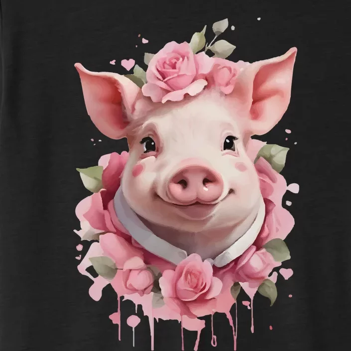 Cute Pig ChromaSoft Performance T-Shirt