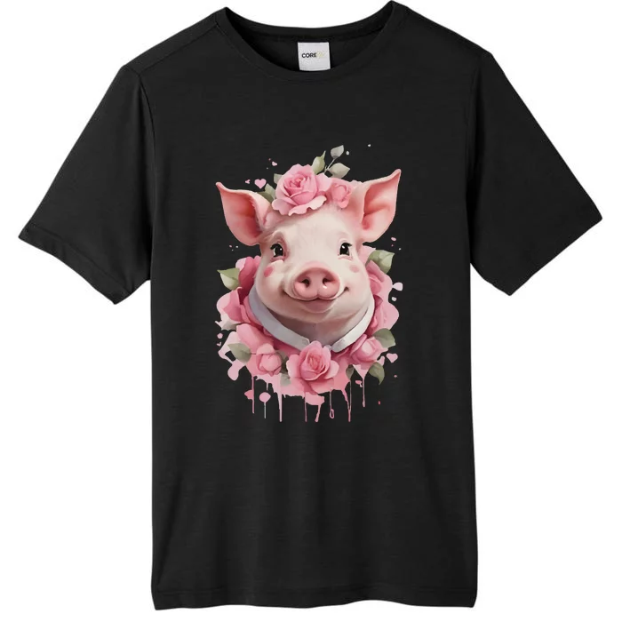 Cute Pig ChromaSoft Performance T-Shirt