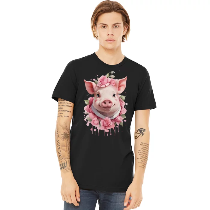 Cute Pig Premium T-Shirt