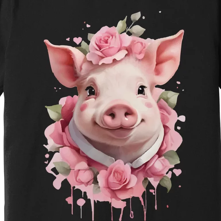 Cute Pig Premium T-Shirt