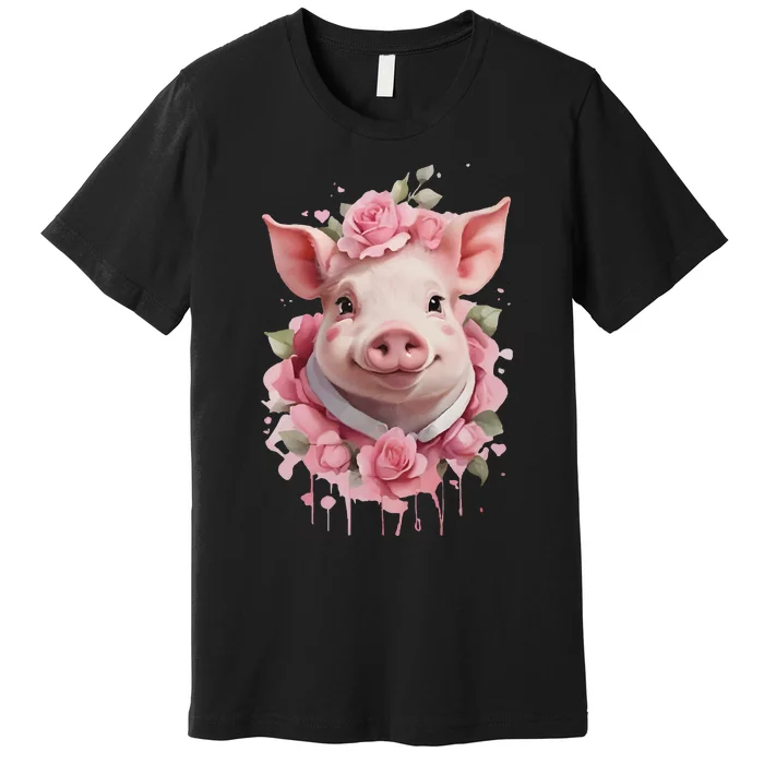 Cute Pig Premium T-Shirt